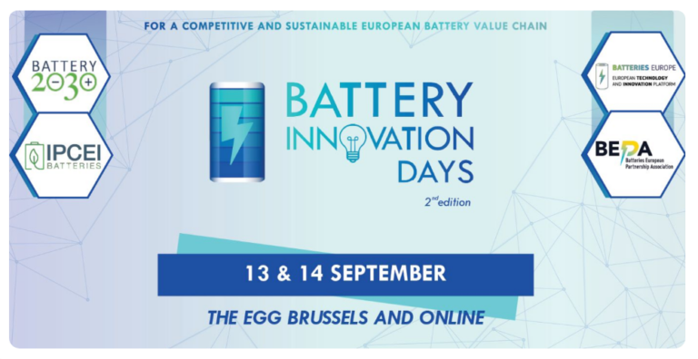 Battery Innovation Days 2022 - European Battery Alliance